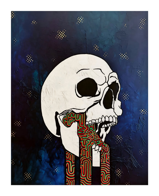 "Visceral" Acrylic Painting Print