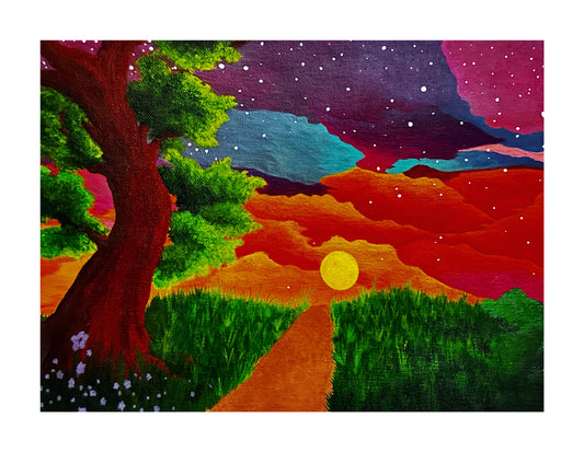 "A Good Day" Original Acrylic